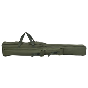 Geantă pentru undiță, verde închis, 160 cm, țesătură oxford - Img 3