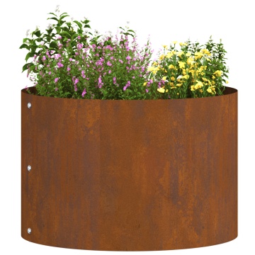 Ghiveci din oțel corten Oțel corten Oțel corten Mediu Durabil - Img 3