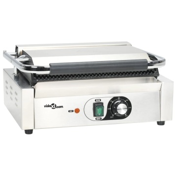 Grill Panini cu striații, 43x30,5x20 cm, 2200 W - Img 5