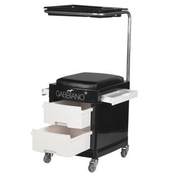 Helper - scaun pedichiura 16 plus negru/alb - Img 4