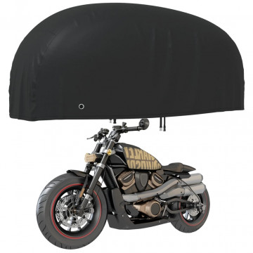 Husă pentru motocicletă, negru, 245x105x125 cm, Oxford 210D - Img 2