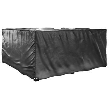 Huse mobilier de grădină în formă de L 12 ocheți, 185x185x90 cm - Img 5