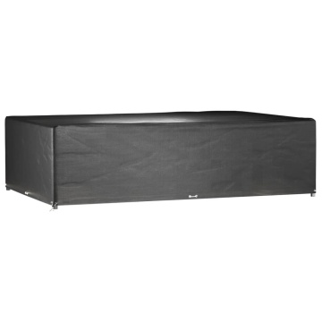 Huse mobilier grădină, 2 buc, 16 ocheți, 325x205x90 cm, pătrat - Img 2