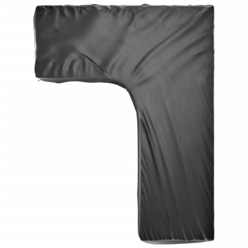 Huse mobilier grădină formă L, 2 buc., 16 ocheți, 210x260x80 cm - Img 8