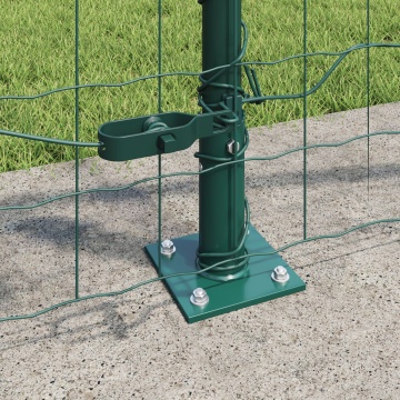 Împrejmuirea Euro Set de 2 Verde Oțel vopsit electrostatic - Img 4