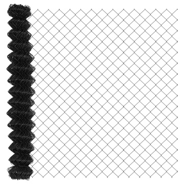 Îngrădire din Oțel Gri Geometric 1.6x10 m - Img 4