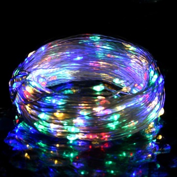 Instalaţie cu 300 LED-uri, multicolor, 30 m - Img 2