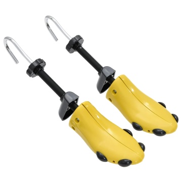 Întinzătoare de pantofi cu corn, galben, EU 37-41, plastic - Img 3