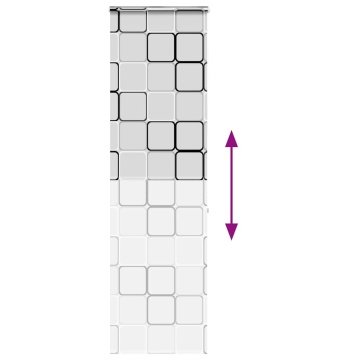 Jaluză cu role de duș cu casetă 60x240 cm lățime material 56 cm - Img 8