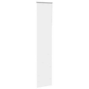 Jaluză cu role opace alb 40x210 cm lățime material 35,7 cm - Img 3