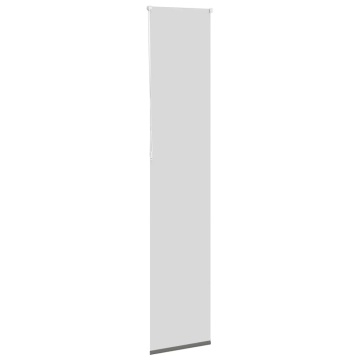 Jaluză cu role opace gri 40x210 cm lățime material 35,7 cm - Img 4