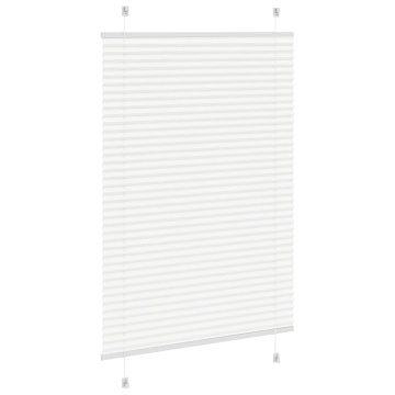 Jaluză plisată alb 100x100cm Lățime țesătură 99,4cm poliester - Img 4