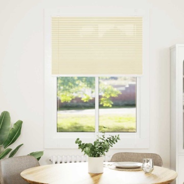 Jaluză plisată Crem 85x150cm Lățime țesătură 84,4 cm - Img 2