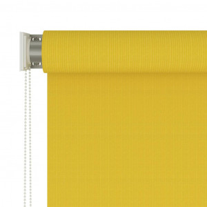 Jaluzea tip rulou de exterior, galben, 160x230 cm - Img 4