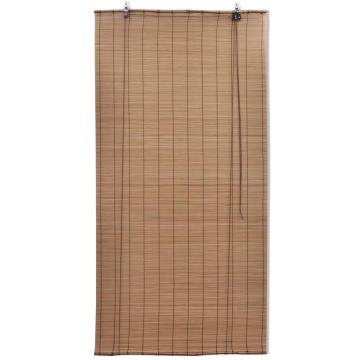 Jaluzele rulabile, 120 x 220 cm, bambus natural - Img 2