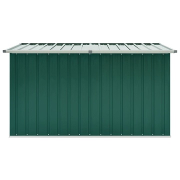 Ladă de depozitare pentru grădină, verde, 171 x 99 x 93 cm - Img 3