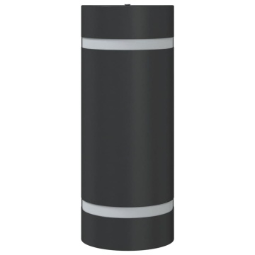 Lampă exterioară de perete, negru, aluminiu turnat sub presiune - Img 4