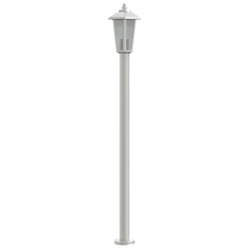 Lampă exterioară de podea, argintiu, 120 cm, oțel inoxidabil - Img 7