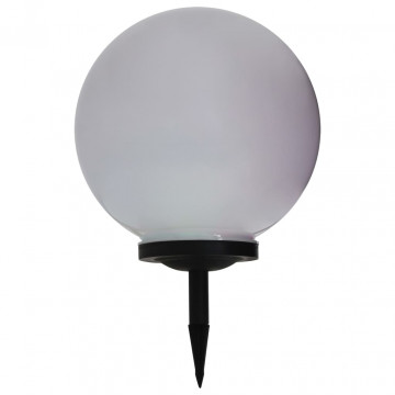 Lampă solară de exterior cu LED, 40 cm, RGB, sferic - Img 8