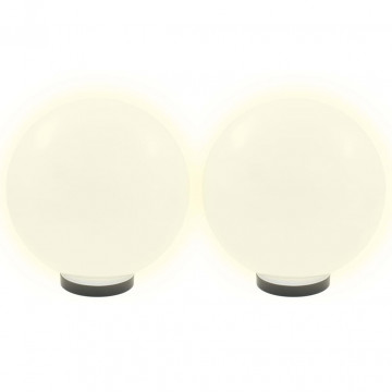 Lămpi glob cu LED, 4 buc., 30 cm, PMMA, sferic - Img 3