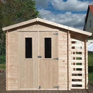 Magazie de grădină din lemn 9 ft x 7 ft x H7 ft / 4,47 m2 (capacitate 2 m3) - fara podele M386C - Img 9