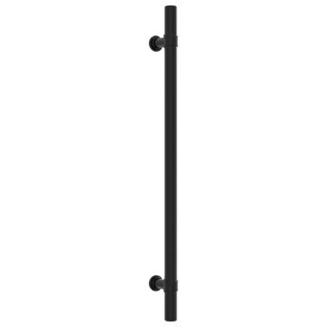 Mânere de dulap, 10 buc., negru, 224 mm, oțel inoxidabil - Img 3