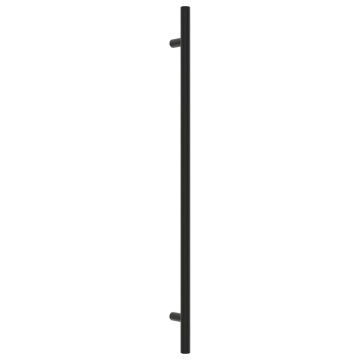 Mânere de dulap, 10 buc., negru, 320 mm, oțel inoxidabil - Img 3