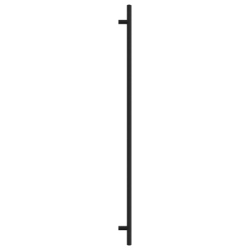 Mânere de dulap, 10 buc., negru, 480 mm, oțel inoxidabil - Img 5