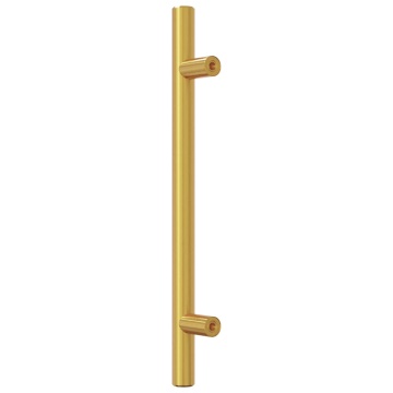 Mânere de dulap, 20 buc., auriu, 128 mm, oțel inoxidabil - Img 6