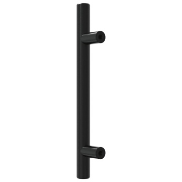 Mânere de dulap, 20 buc., negru, 96 mm, oțel inoxidabil - Img 6