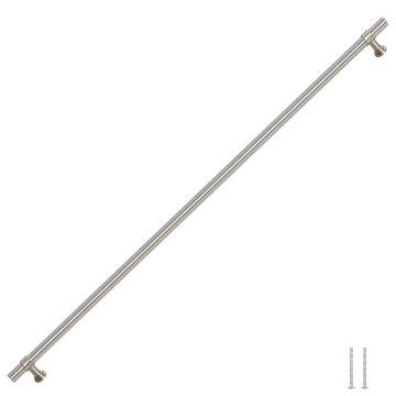Mânere de dulap, 5 buc., argintiu, 480 mm, oțel inoxidabil - Img 3
