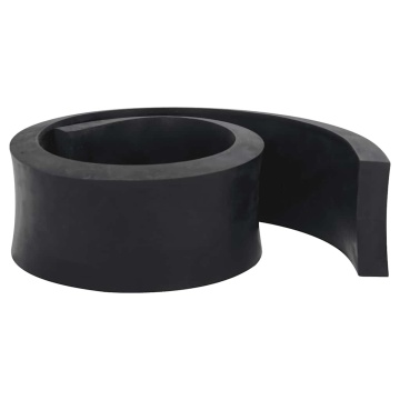 Margine de cauciuc pentru plug de zăpadă negru 100x8x2 cm - Img 2