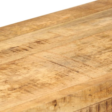 Masă consolă, 110 x 30 x 76 cm, lemn masiv de mango - Img 5