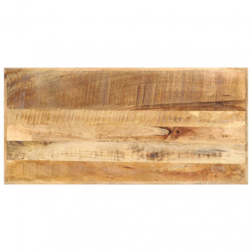 Masă de bar, 120 x 58 x 107 cm, lemn de mango nefinisat - Img 4