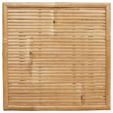 Masă de bar de exterior pătrată 55x55x100 cm bambus - Img 7