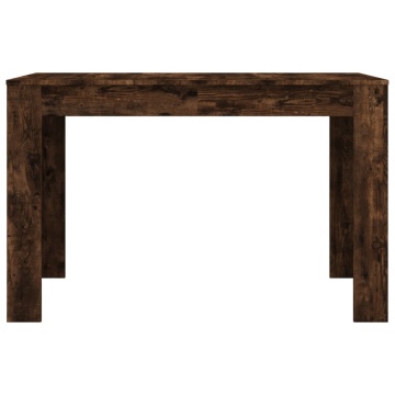 Masă de bucătărie, stejar fumuriu, 120x60x76 cm, lemn prelucrat - Img 4