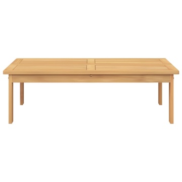 Masă de grădină, 100x60x30 cm, lemn masiv de acacia - Img 3