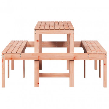 Masă de picnic, 160x134x75 cm, lemn masiv douglas - Img 8