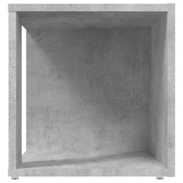 Masă laterală, gri beton, 33x33x34,5 cm, PAL - Img 8