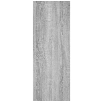 Măsuță consolă, gri sonoma, 105x30x80 cm, lemn prelucrat - Img 5