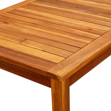 Măsuță de cafea de grădină 110x60x45 cm lemn masiv acacia - Img 7