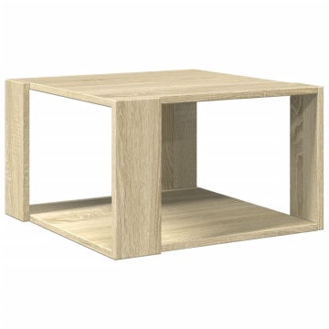 Măsuță de cafea, stejar sonoma, 51,5x51,5x30 cm lemn prelucrat - Img 2