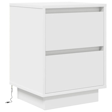Noptiera cu lumini LED alb 38x34x50 cm - Img 3