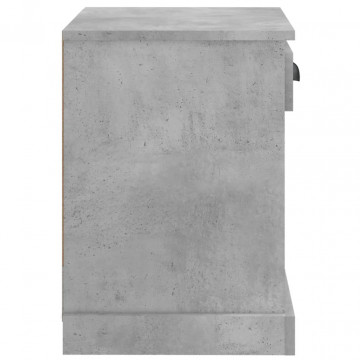 Noptiere, gri beton, 43x36x50 cm - Img 7