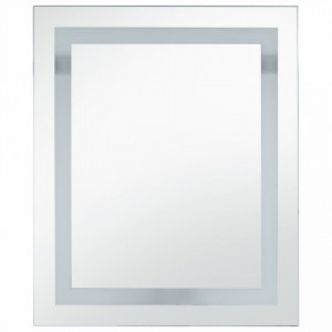 Oglindă cu LED de baie cu senzor tactil, 60 x 80 cm - Img 2
