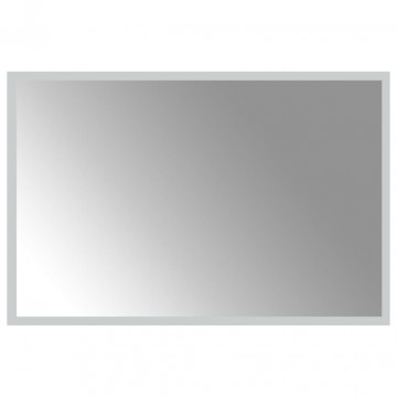 Oglinda de baie cu LED, 60x40 cm - Img 2
