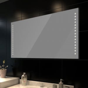 Oglinda de baie cu lumina LED 100 x 60 cm - Img 1