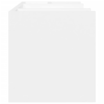 Organizator birou, gri beton, 44,5x24x25 cm lemn prelucrat - Img 8