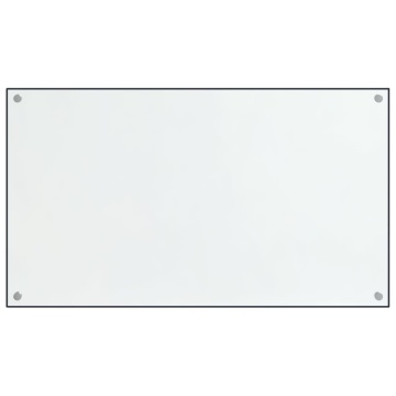 Panou antistropi bucătărie 2 buc. transparent 70x50 cm sticlă - Img 3
