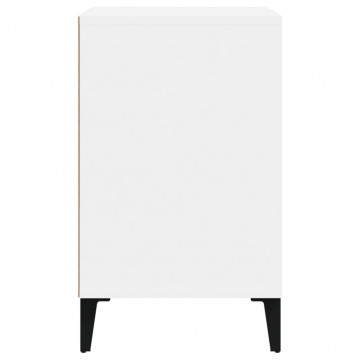 Pantofar, alb, 102x36x60 cm, lemn compozit - Img 4